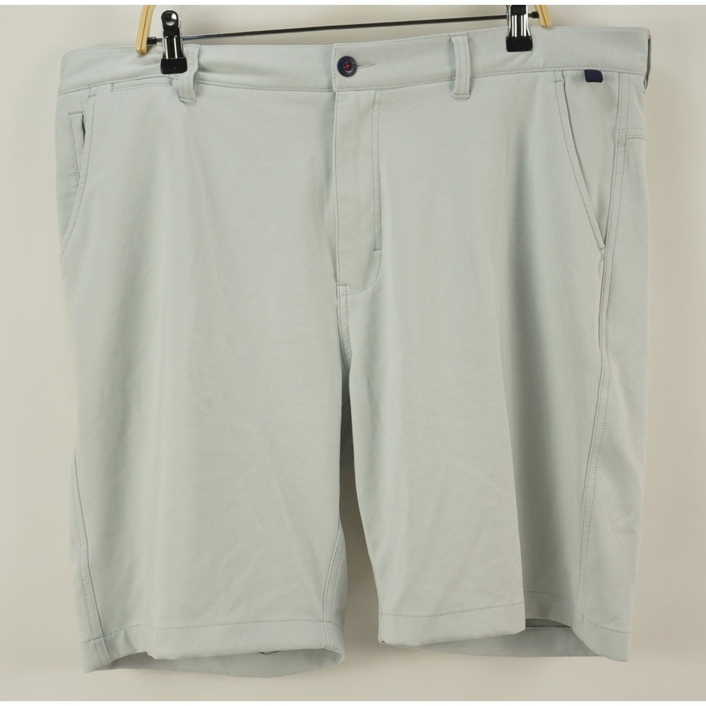 Halsey Sport Breakwater Performance Chino Shorts Men's 40‎ x 9" Gray Wicking